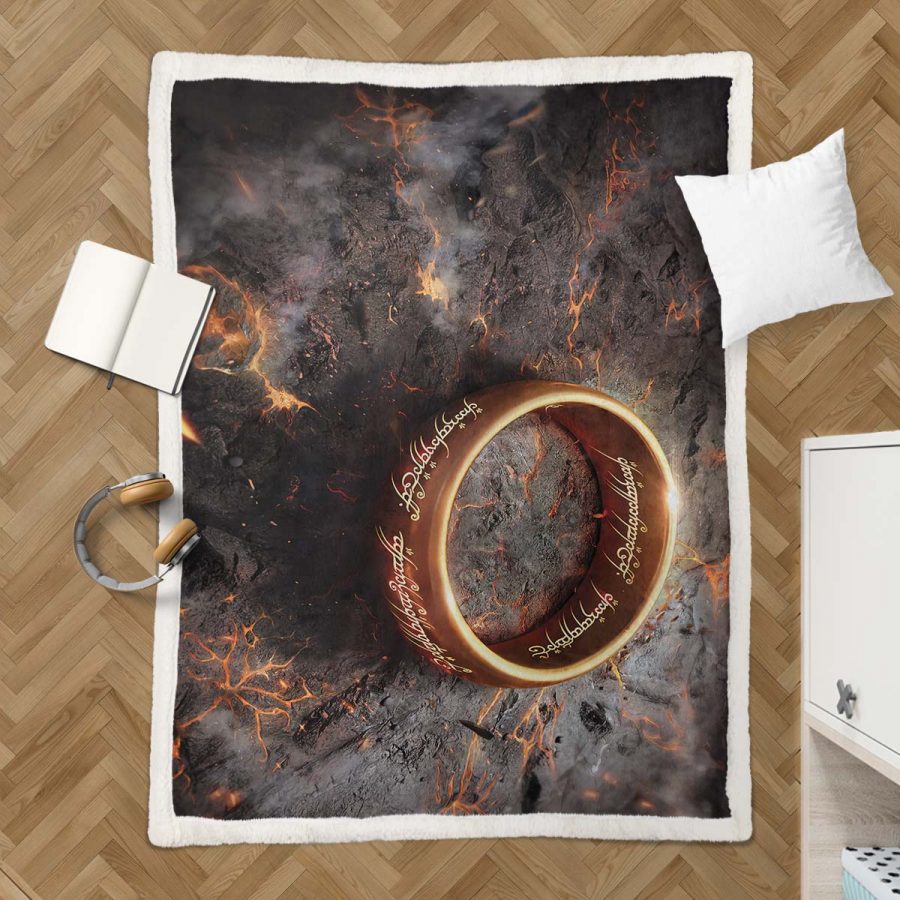 Der Herr der Ringe 03 Decke - Fleecedecke – Bild 3