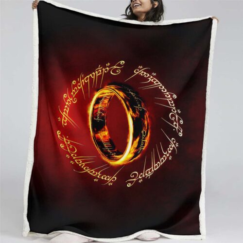 Der Herr der Ringe 04 Decke - Fleecedecke
