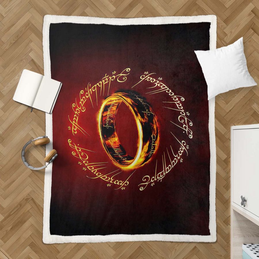 Der Herr der Ringe 04 Decke - Fleecedecke – Bild 3