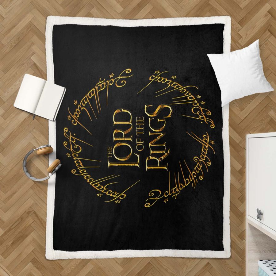 Der Herr der Ringe 05 Decke - Fleecedecke – Bild 3