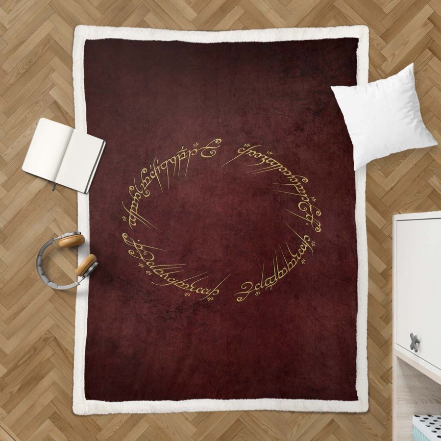 Der Herr der Ringe 07 Decke - Fleecedecke – Bild 3