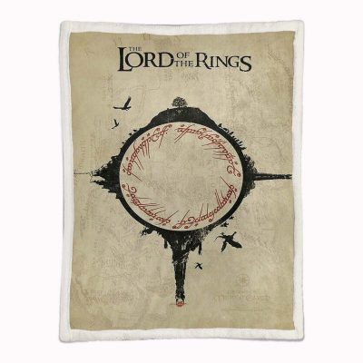Alternative view of Der Herr der Ringe 11 Decke - Fleecedecke