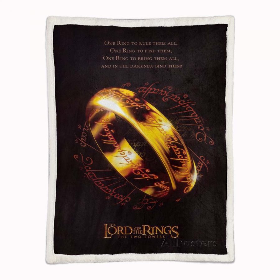 Der Herr der Ringe 12 Decke - Fleecedecke – Bild 2