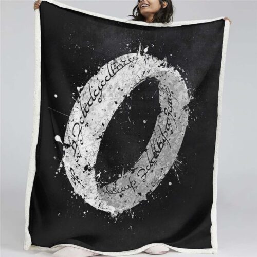 Der Herr der Ringe 13 Decke - Fleecedecke