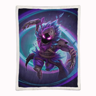 Alternative view of Der Rabe Fortnite Charakter 06 Decke - Fleecedecke