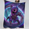 Der Rabe Fortnite Charakter 06 Decke - Fleecedecke