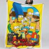Die Simpsons Alle Charaktere 03 Decke - Fleecedecke