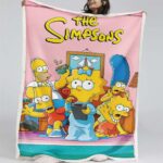 Die Simpsons Alle Charaktere 10 Decke – Fleecedecke