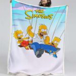 Die Simpsons Alle Charaktere 11 Decke – Fleecedecke