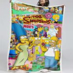 Die Simpsons Alle Charaktere 12 Decke – Fleecedecke