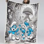 Die Schlümpfe 15 Decke – Fleecedecke