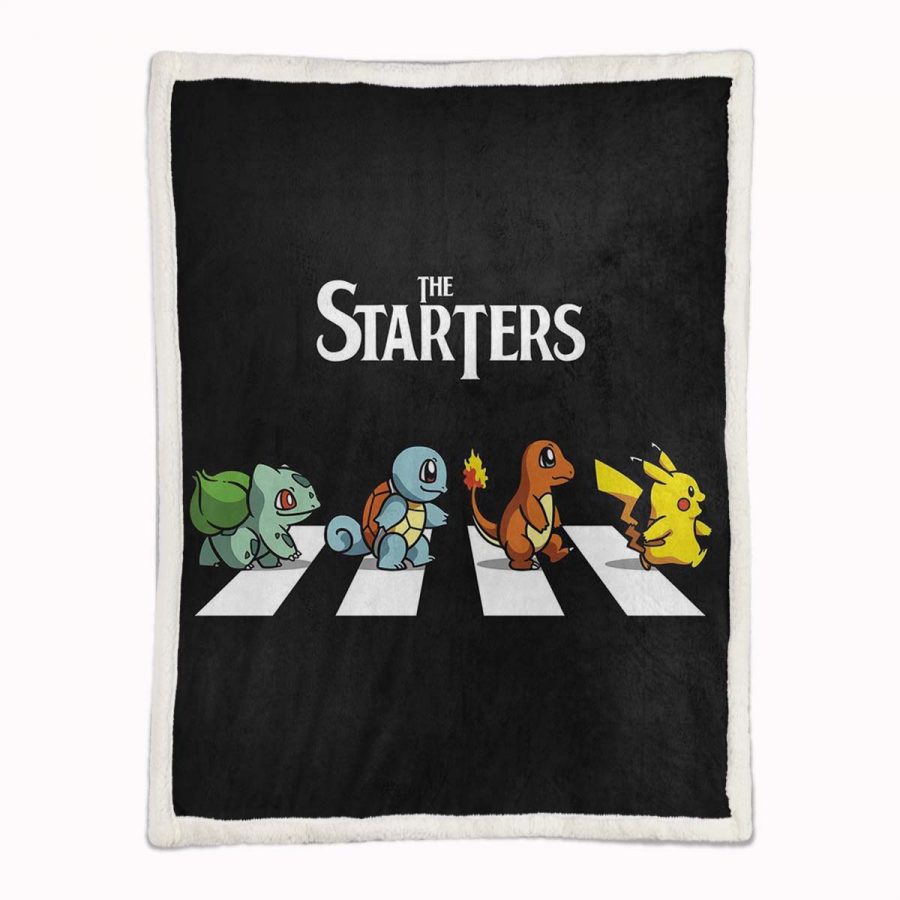 Die Starter Pokemon Pikachu Decke - Fleecedecke – Bild 2