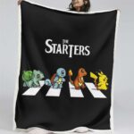 Die Starter Pokemon Pikachu Decke – Fleecedecke