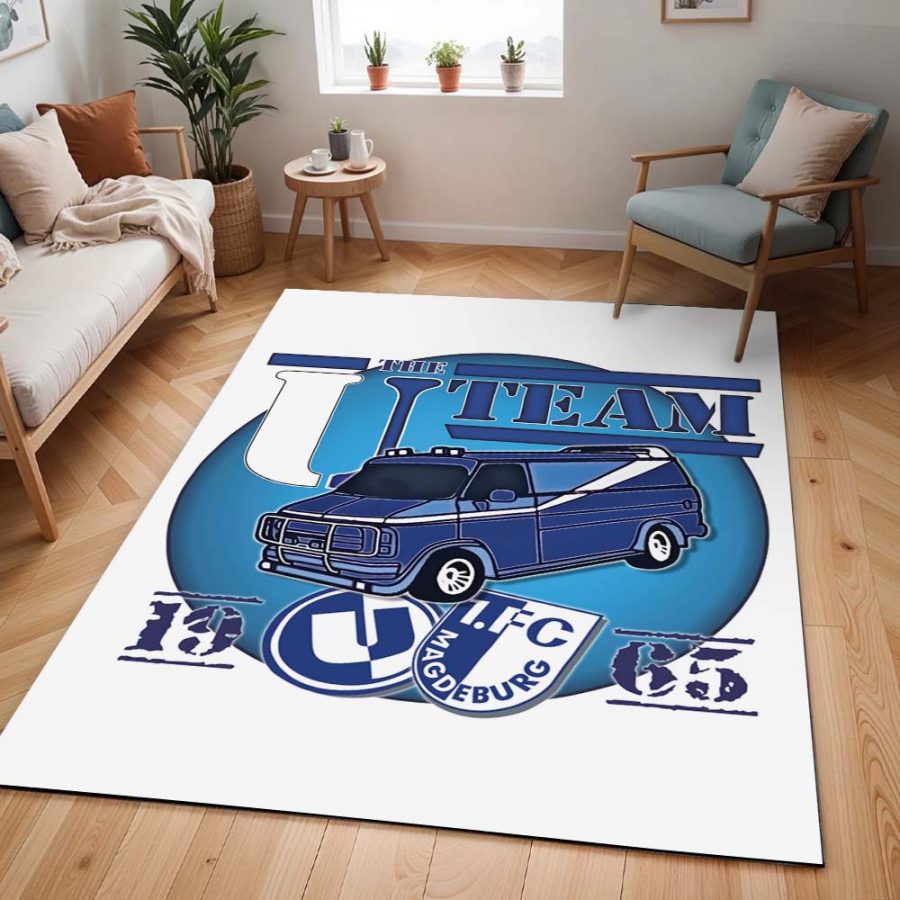 Die U-Mannschaft 1965 FC Magdeburg Teppich – Bild 2