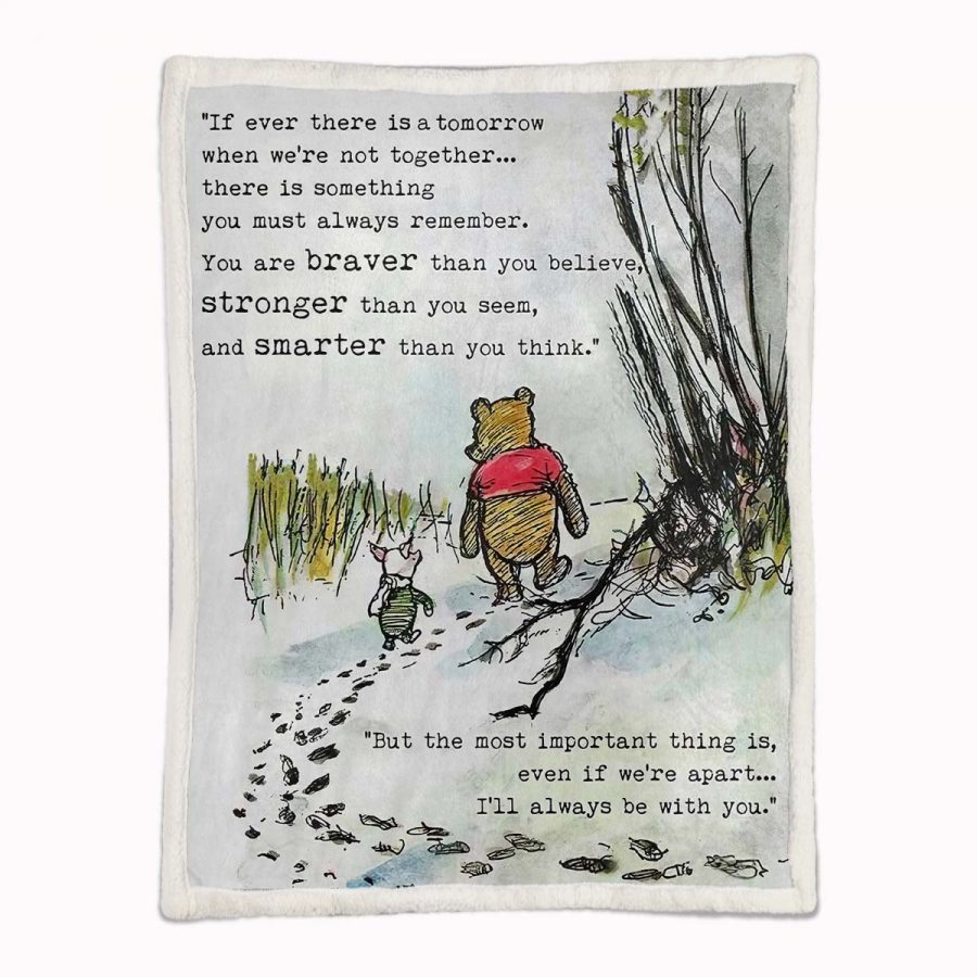 Winnie Pooh 01 Decke - Fleecedecke – Bild 2