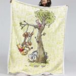 Winnie Pooh 04 Decke – Fleecedecke