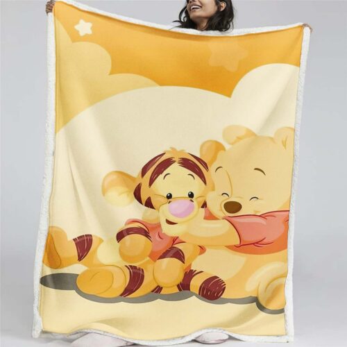 Winnie Pooh 07 Decke - Fleecedecke