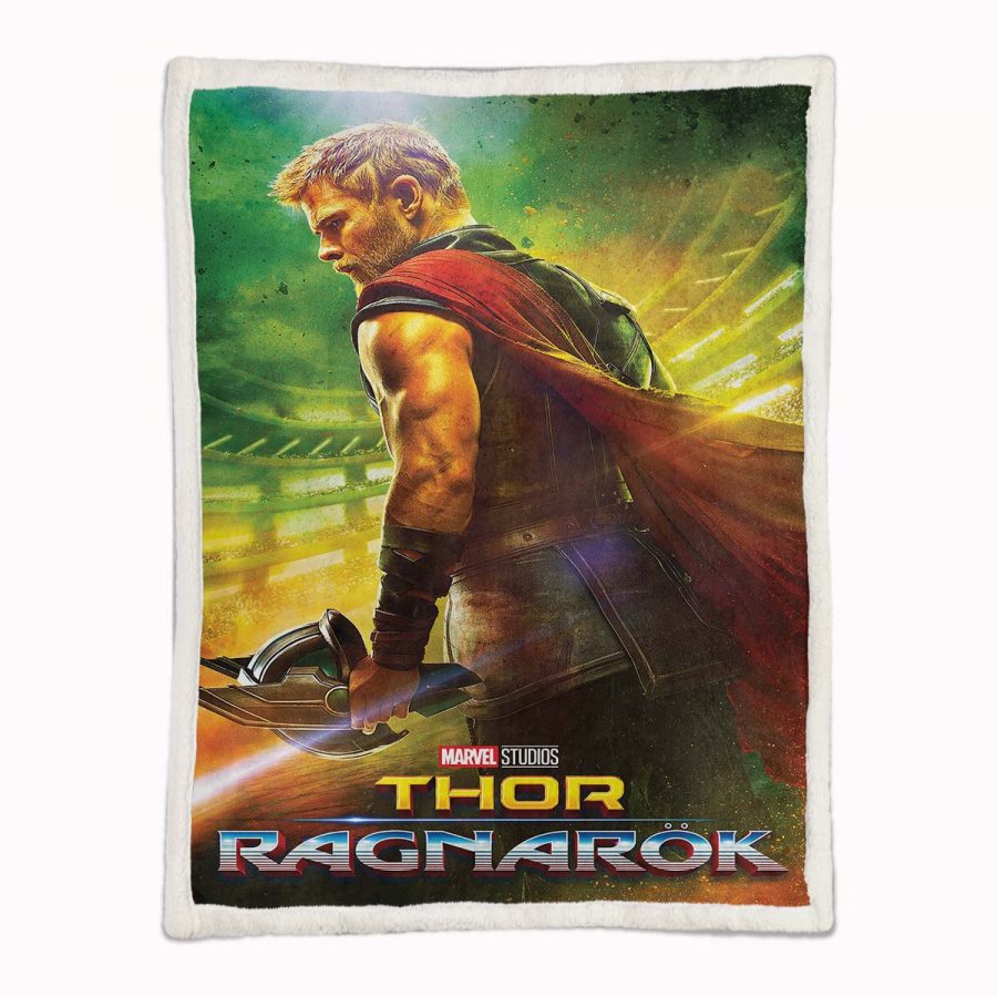 Thor Marvel Avengers 02 Decke - Fleecedecke – Bild 2