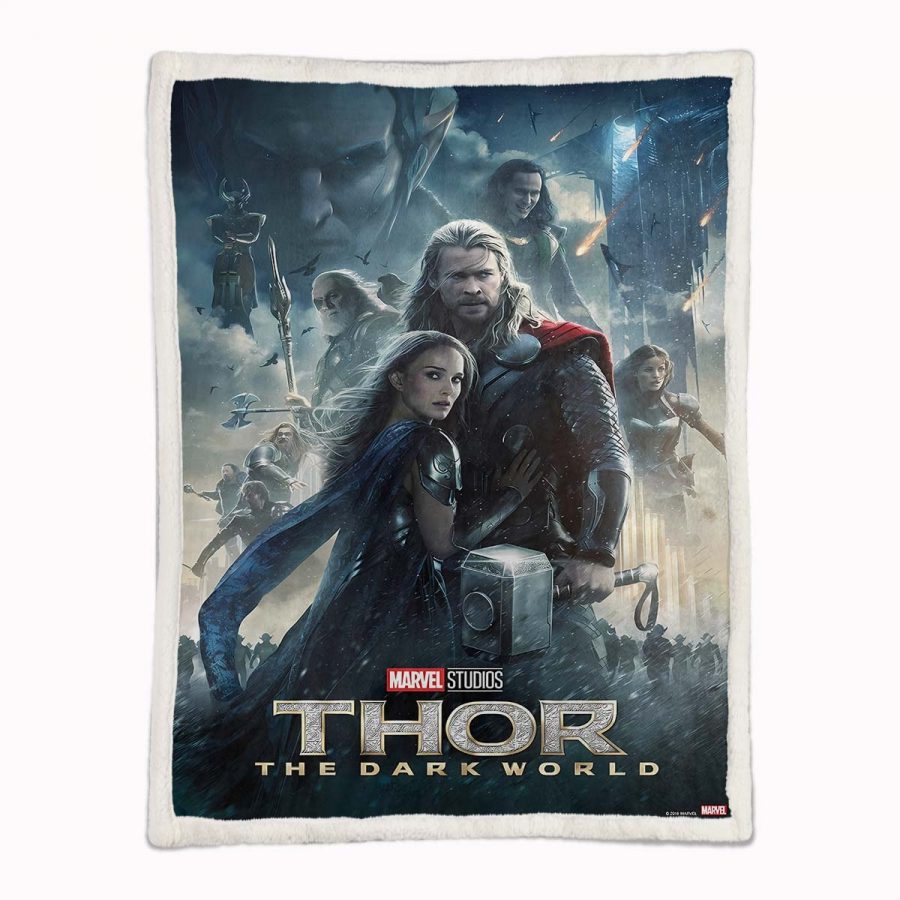 Thor Marvel Avengers Decke - Fleecedecke – Bild 2