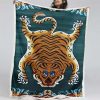 Tiger Trippy 1001 Decke - Fleecedecke
