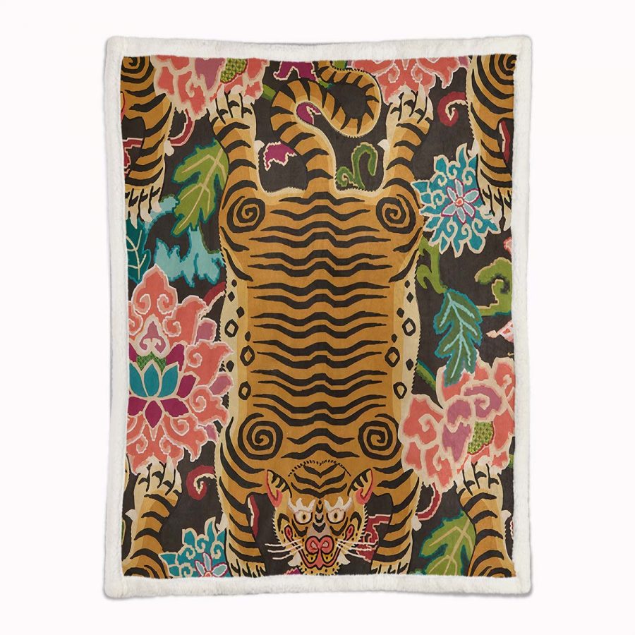 Tiger Trippy 1002 Decke - Fleecedecke – Bild 2