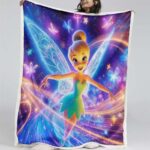 Tinkerbell Prinzessin 03 Decke – Fleecedecke