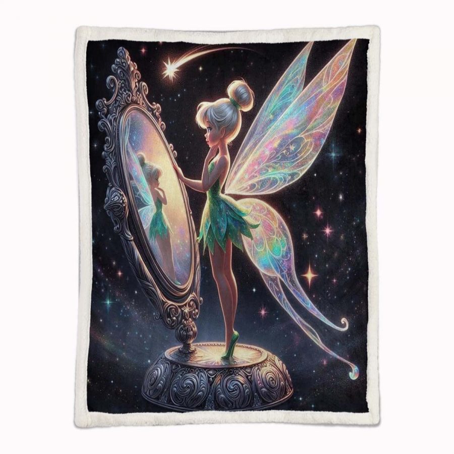 Tinkerbell Prinzessin 04 Decke - Fleecedecke – Bild 2