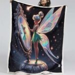 Tinkerbell Prinzessin 04 Decke – Fleecedecke