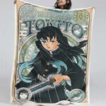 Tokito Demon Slayer Decke – Fleecedecke