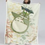 Totoro in Mein Nachbar Totoro 02 Decke – Fleecedecke