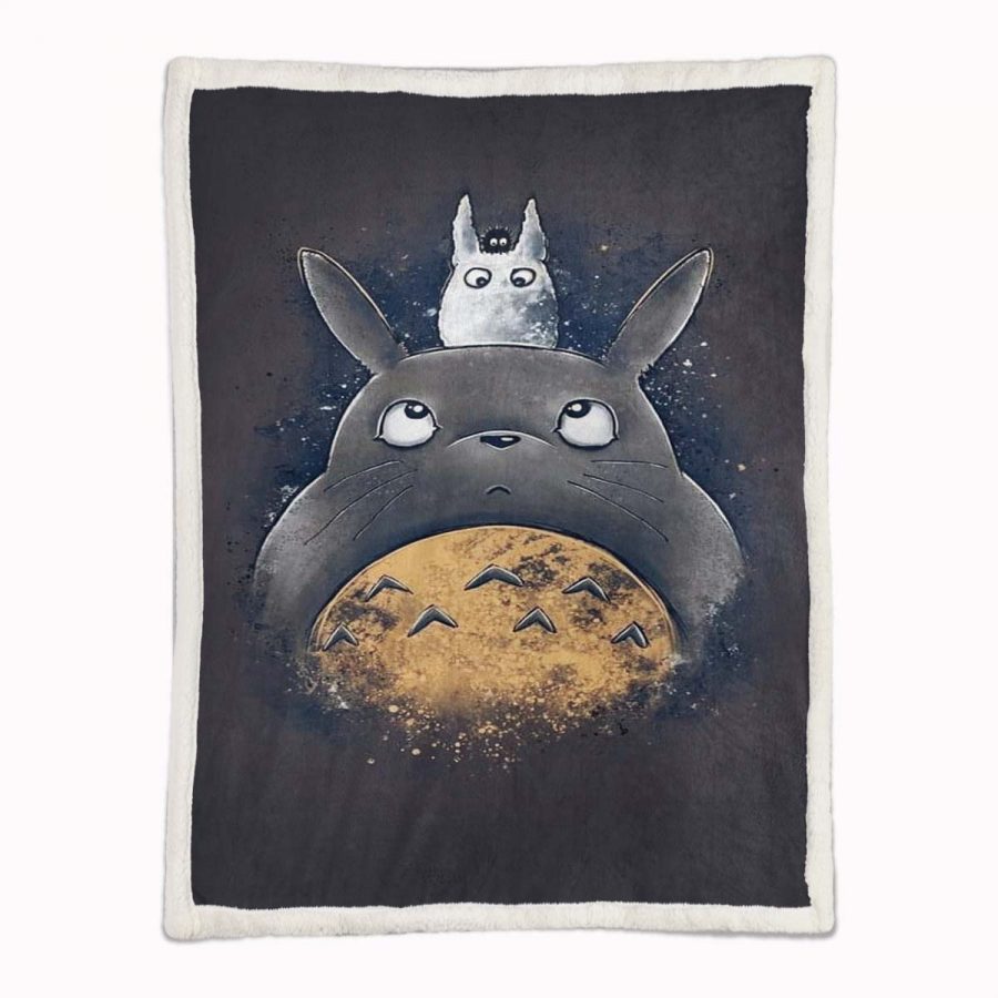 Totoro in Mein Nachbar Totoro 08 Decke - Fleecedecke – Bild 2