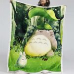 Totoro in Mein Nachbar Totoro 11 Decke – Fleecedecke