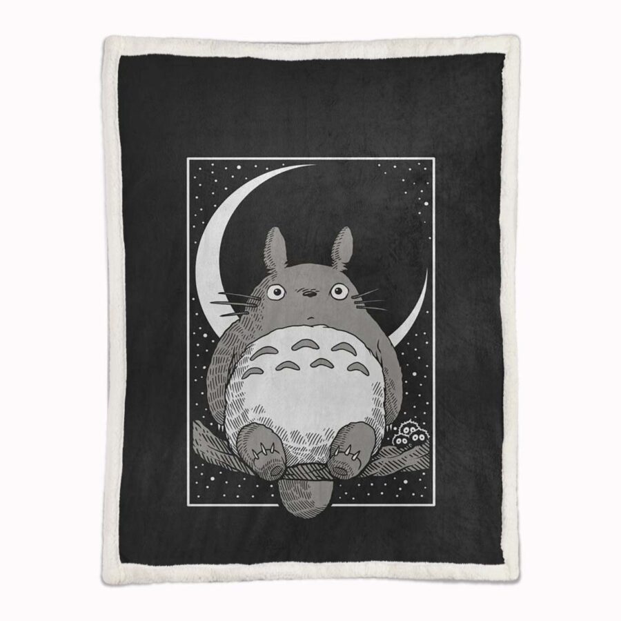 Totoro in Mein Nachbar Totoro 13 Decke - Fleecedecke – Bild 2