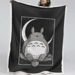 Totoro in Mein Nachbar Totoro 13 Decke – Fleecedecke