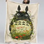 Totoro in Mein Nachbar Totoro 14 Decke – Fleecedecke