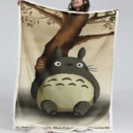 Totoro in Mein Nachbar Totoro 15 Decke – Fleecedecke