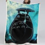 Totoro in Mein Nachbar Totoro Decke – Fleecedecke
