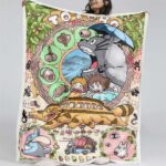 Totoro im Bus Decke – Fleecedecke