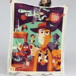 Toy Story Buzz Lightyear Woody Alle Charaktere 06 Decke – Fleecedecke
