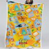 Toy Story Buzz Lightyear Woody Alle Charaktere 09 Decke - Fleecedecke