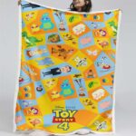 Toy Story Buzz Lightyear Woody Alle Charaktere 09 Decke – Fleecedecke