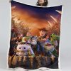 Toy Story Buzz Lightyear Woody Alle Charaktere 10 Decke - Fleecedecke
