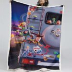 Toy Story Buzz Lightyear Woody Alle Charaktere 11 Decke – Fleecedecke