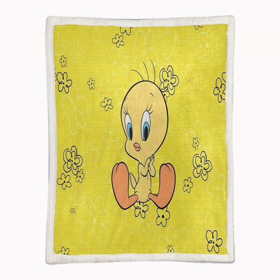 Tweety Vogel Looney Tunes 06 Decke - Fleecedecke – Bild 2