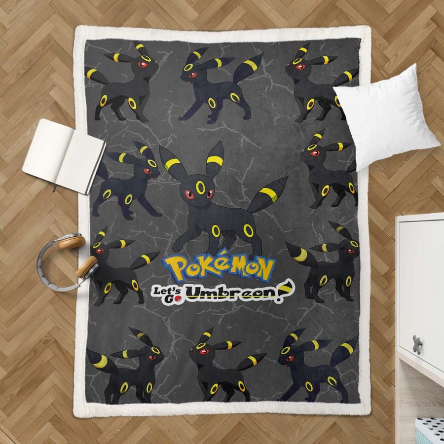 Nachtara-Pokémon Decke - Fleecedecke – Bild 3