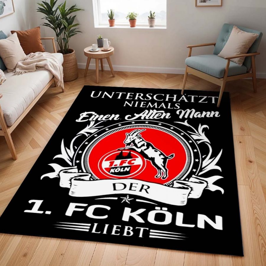Unterschätze niemals einen alten Mann, den der FC Köln liebt Teppich – Bild 2