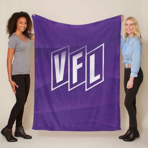VFL Osnabrück violetter Hintergrund Stil 02 Fleecedecke - Decke