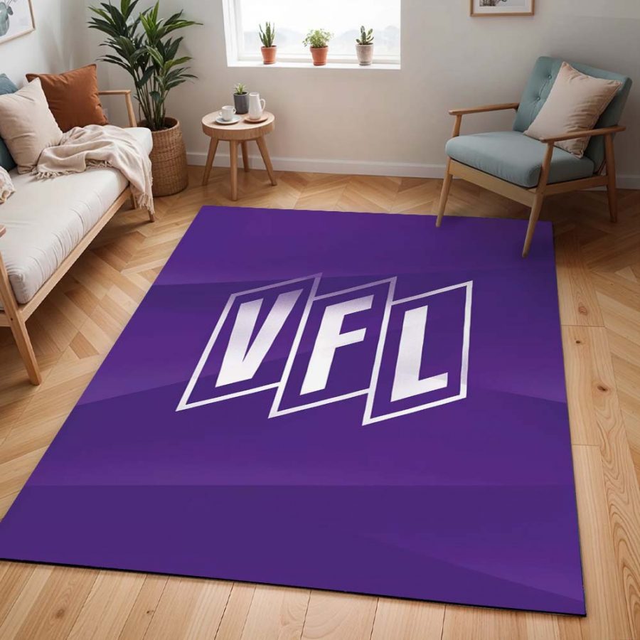 VFL Osnabrück violetter Hintergrund Stil 02 Teppich – Bild 2