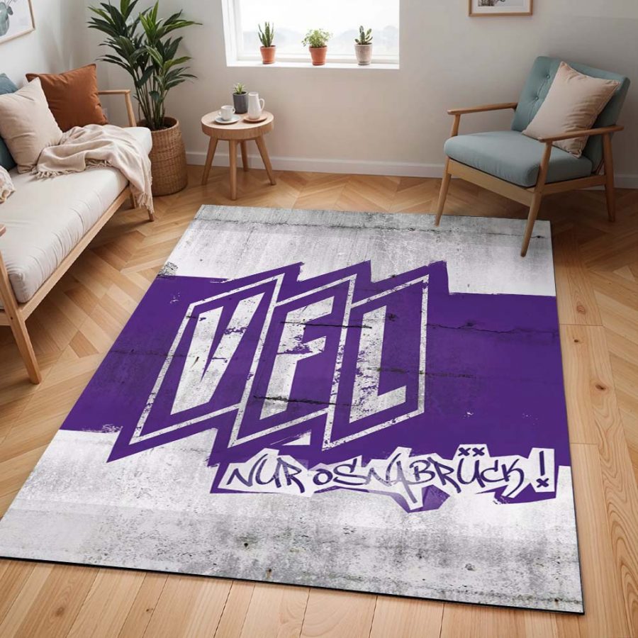 VFL Osnabrück violetter Hintergrund Stil 03 Teppich – Bild 2