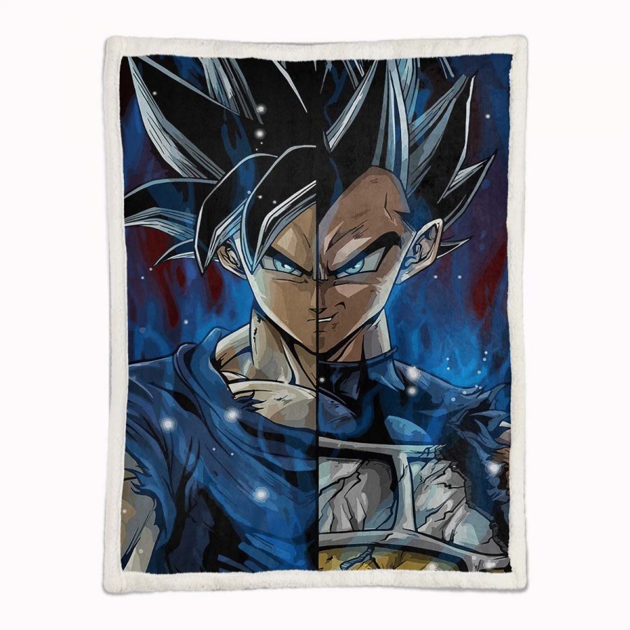 Vegeta Dragon Ball 1001 Decke - Fleecedecke – Bild 2